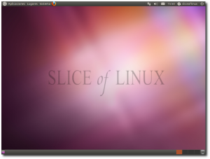 Interfaz de Ubuntu 11.04 con Gnome